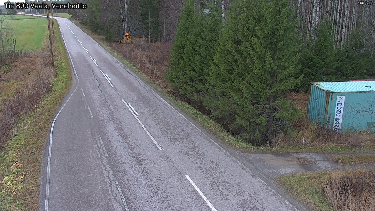 Kelikamerat Kuva Tie 800 Vaala, Veneheitto, Vaala, Pohjois-Pohjanmaa