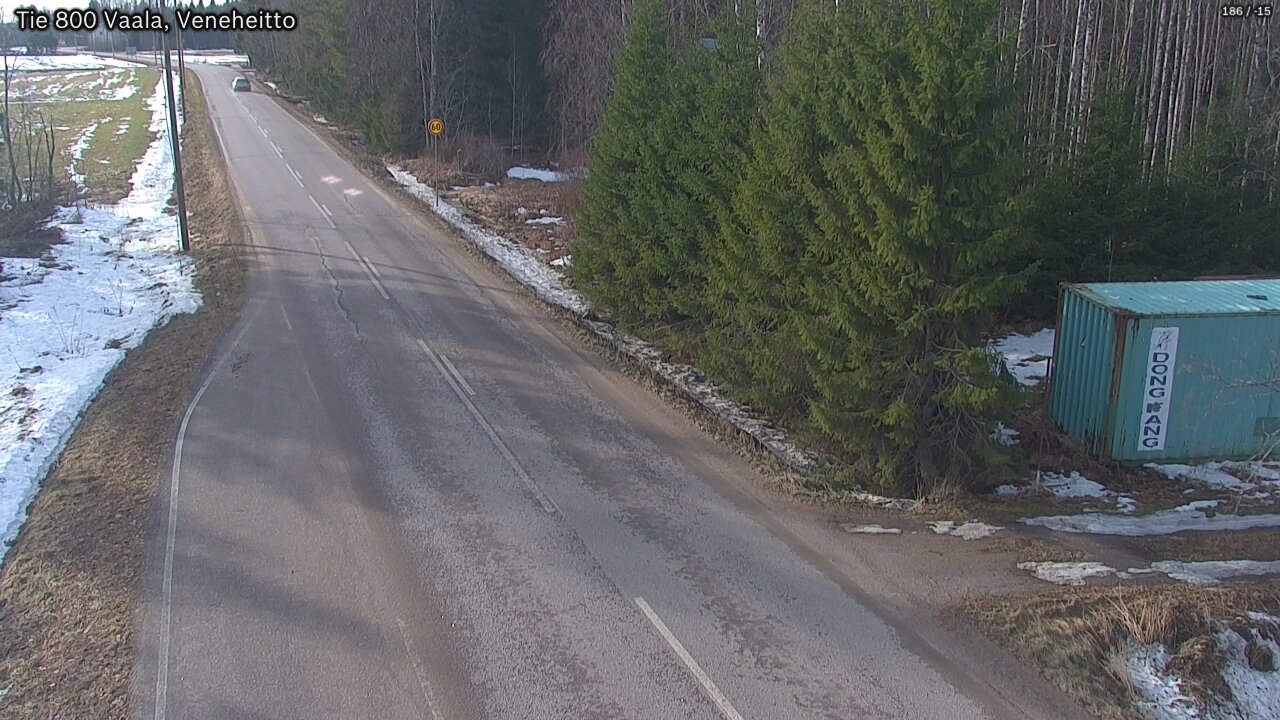 Kelikamerat Kuva Tie 800 Vaala, Veneheitto, Vaala, Pohjois-Pohjanmaa