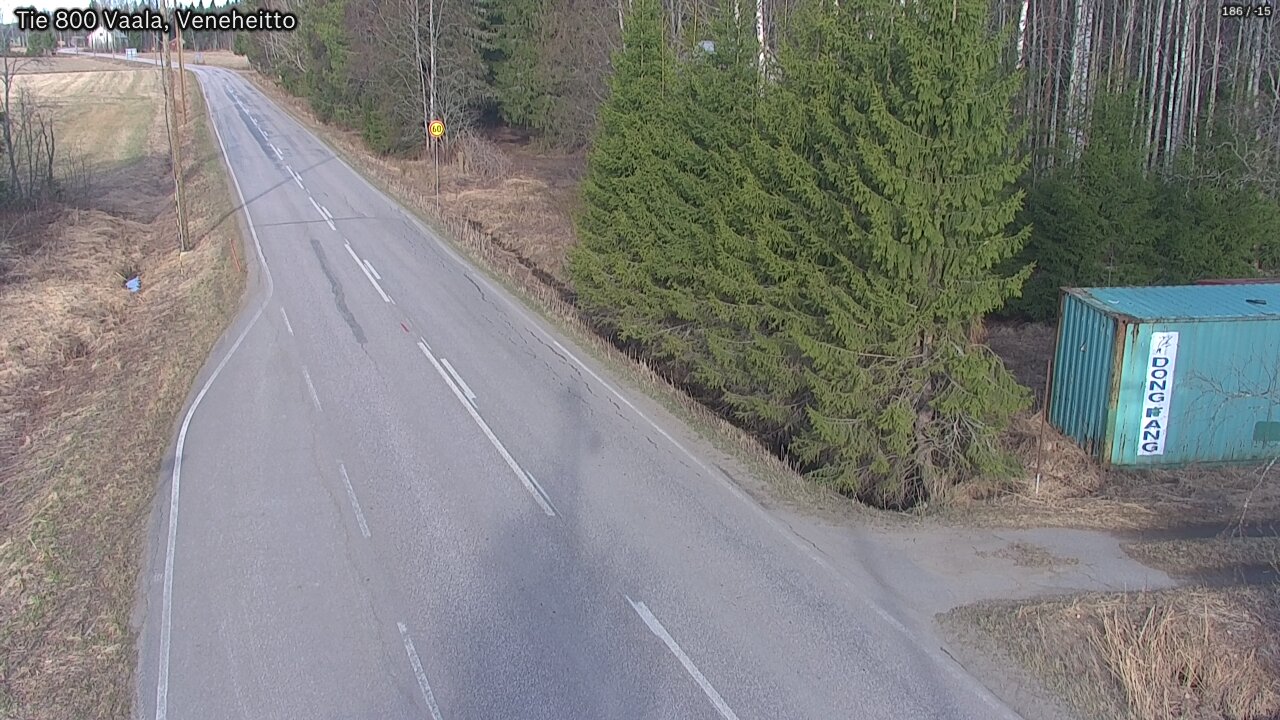 Kelikamerat Kuva Tie 800 Vaala, Veneheitto, Vaala, Pohjois-Pohjanmaa
