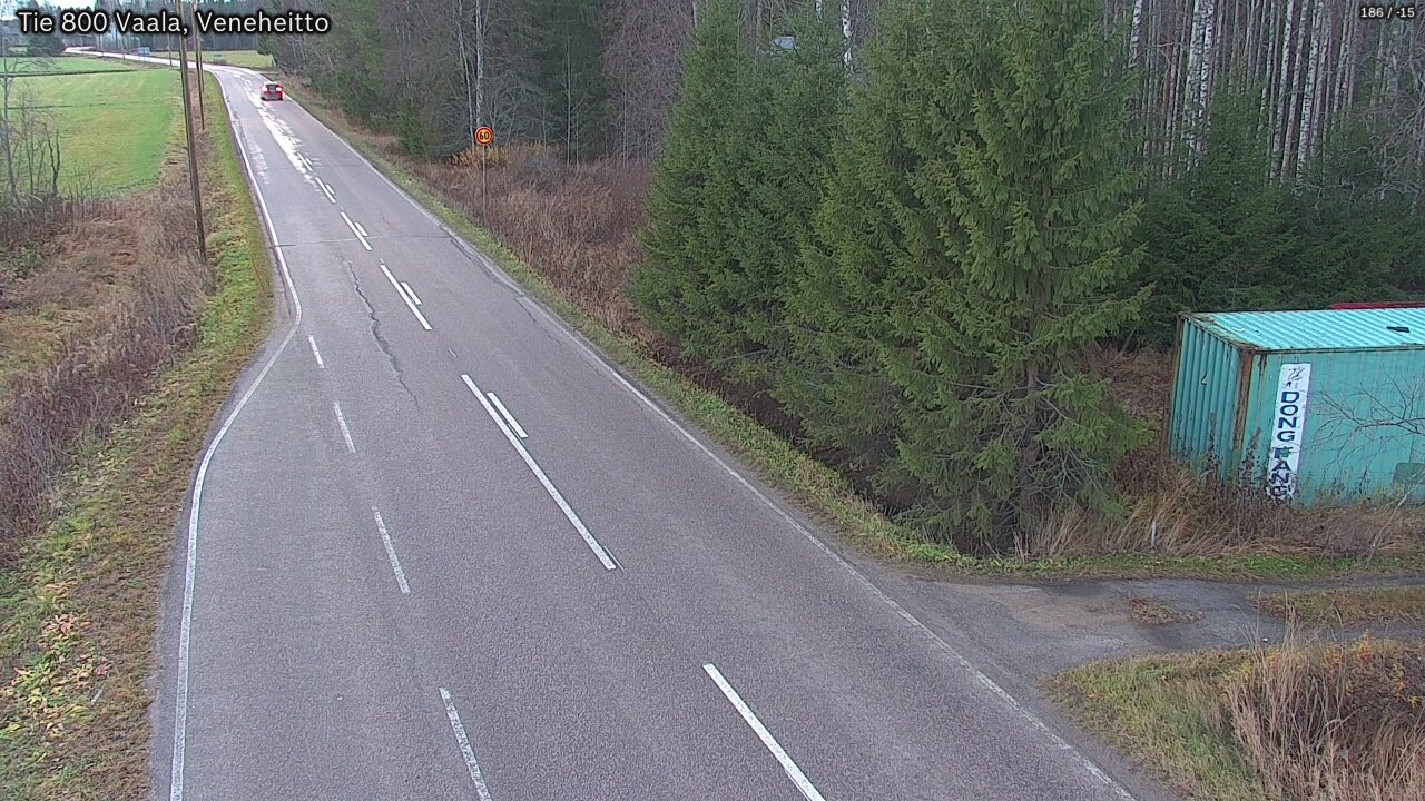 Kelikamerat Kuva Tie 800 Vaala, Veneheitto, Vaala, Pohjois-Pohjanmaa