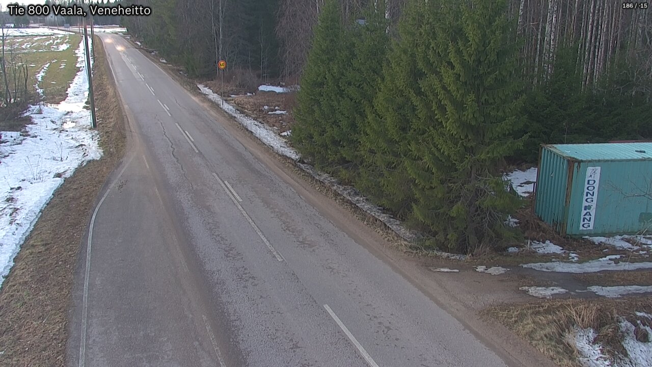 Kelikamerat Kuva Tie 800 Vaala, Veneheitto, Vaala, Pohjois-Pohjanmaa