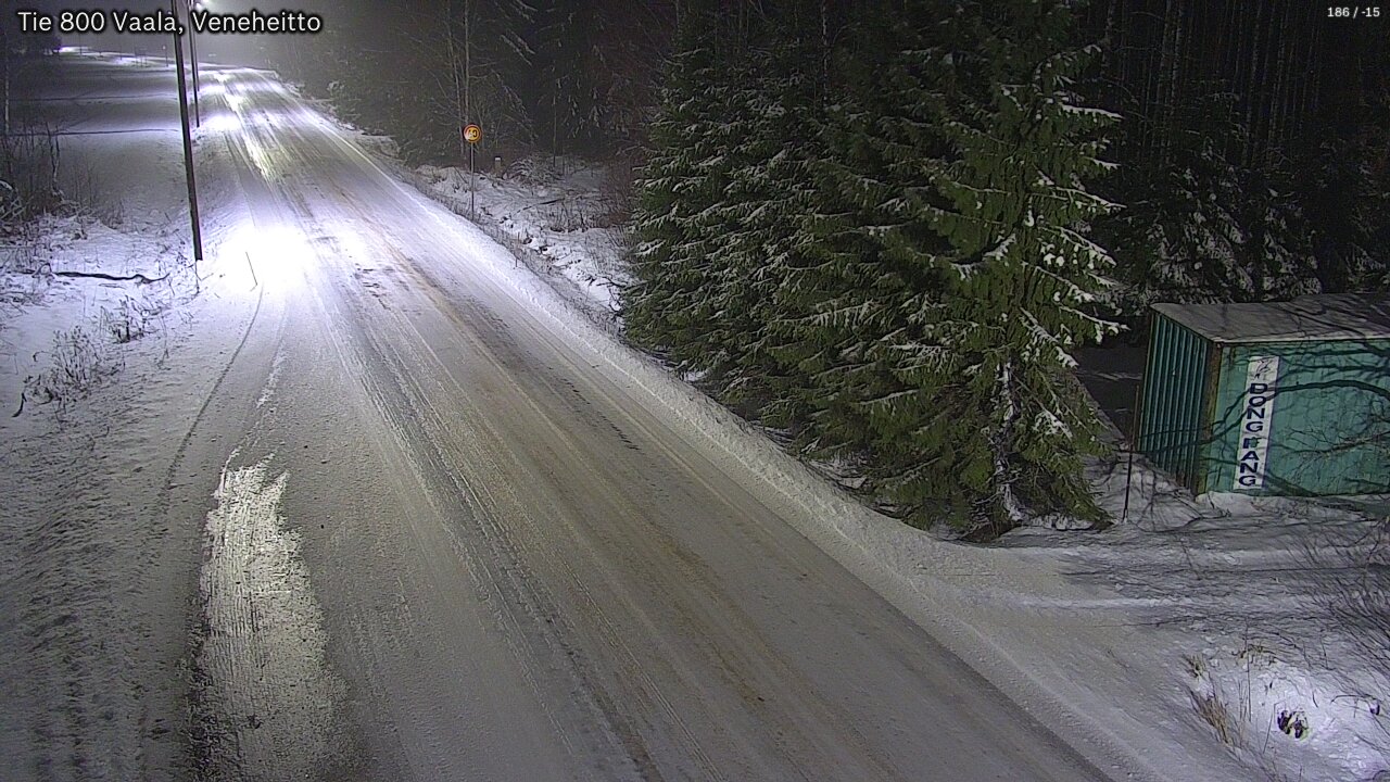 Kelikamerat Kuva Tie 800 Vaala, Veneheitto, Vaala, Pohjois-Pohjanmaa