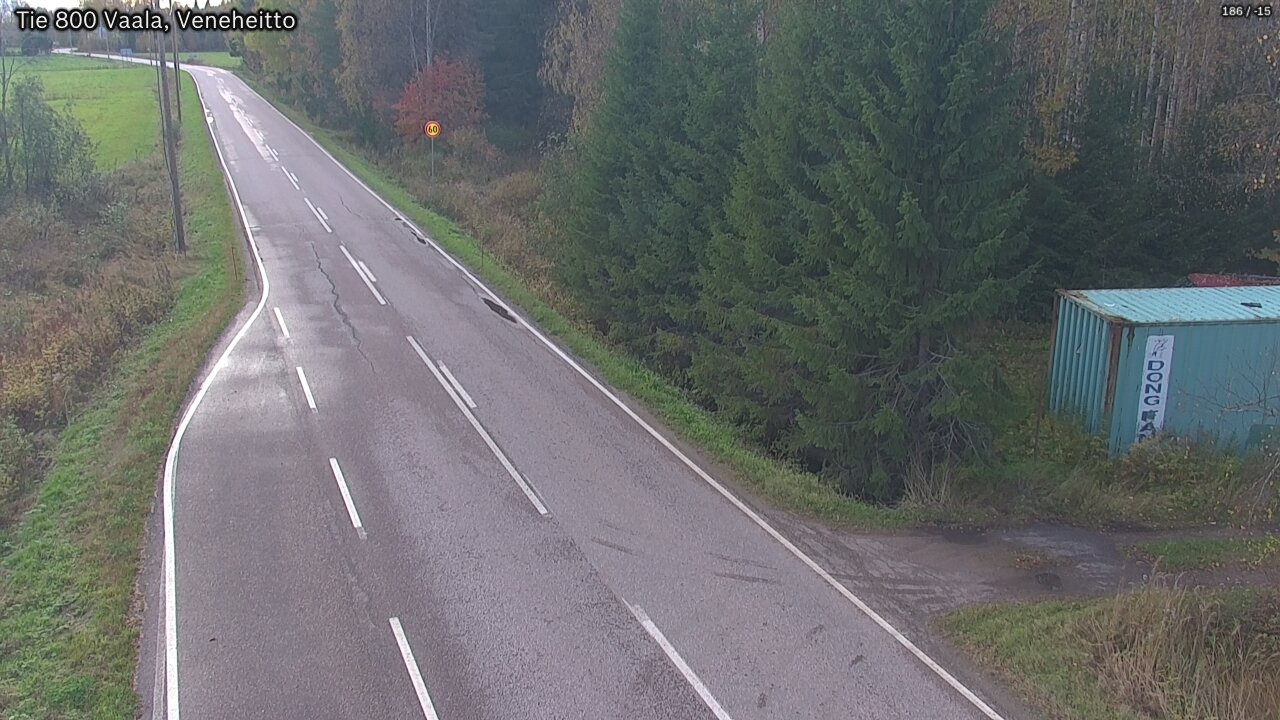 Kelikamerat Kuva Tie 800 Vaala, Veneheitto, Vaala, Pohjois-Pohjanmaa