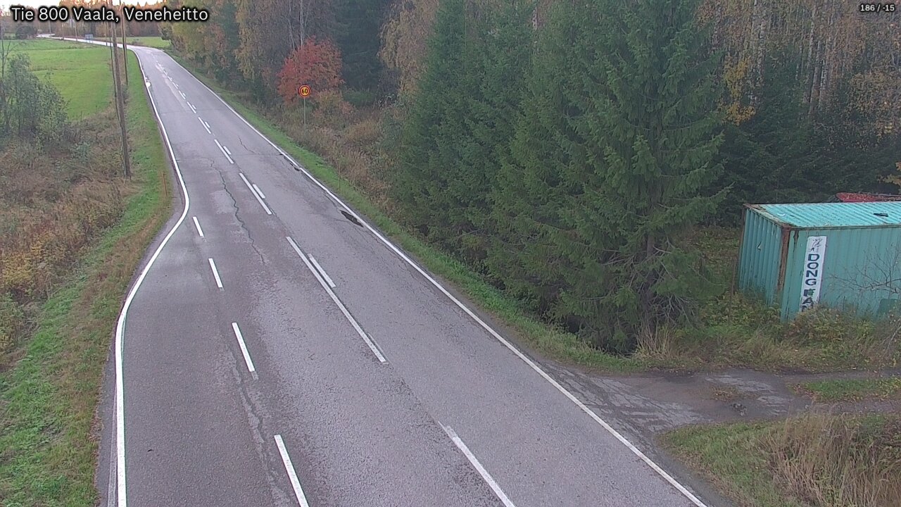 Kelikamerat Kuva Tie 800 Vaala, Veneheitto, Vaala, Pohjois-Pohjanmaa