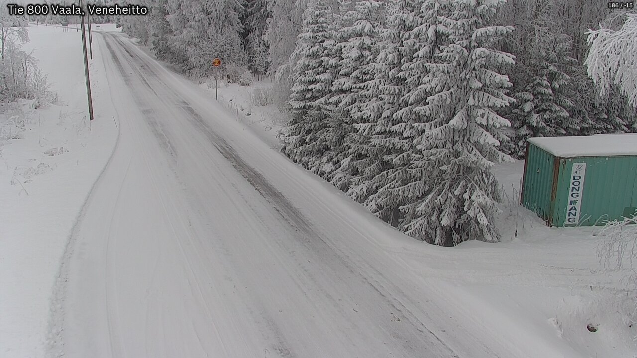 Kelikamerat Kuva Tie 800 Vaala, Veneheitto, Vaala, Pohjois-Pohjanmaa