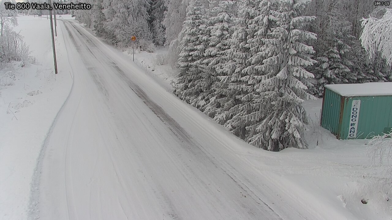 Kelikamerat Kuva Tie 800 Vaala, Veneheitto, Vaala, Pohjois-Pohjanmaa