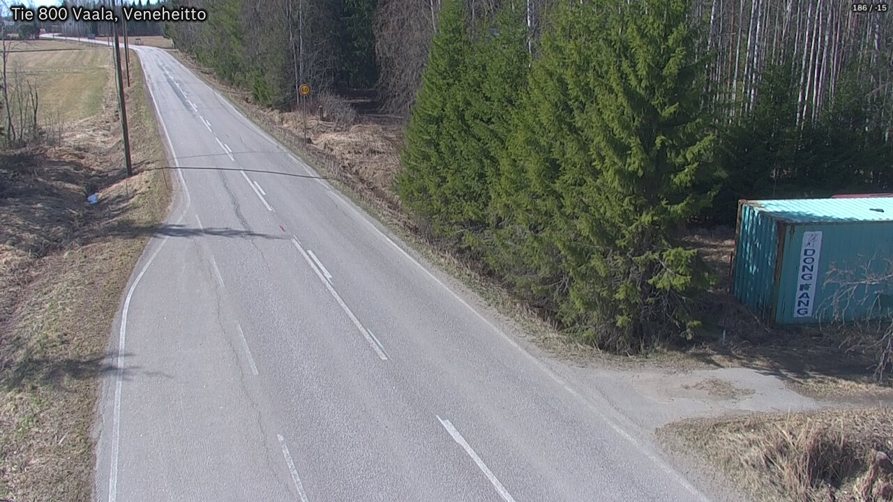 Kelikamerat Kuva Tie 800 Vaala, Veneheitto, Vaala, Pohjois-Pohjanmaa