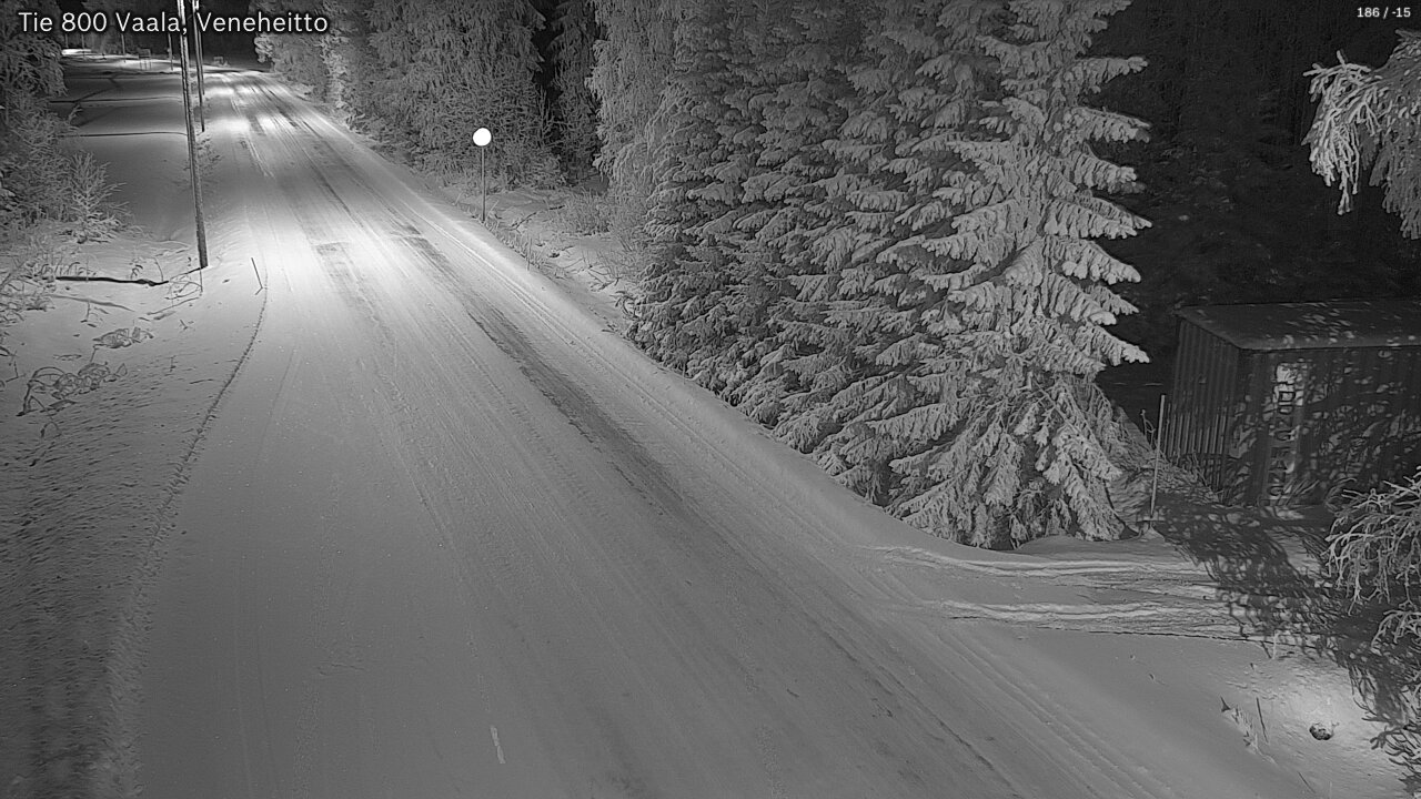 Kelikamerat Kuva Tie 800 Vaala, Veneheitto, Vaala, Pohjois-Pohjanmaa