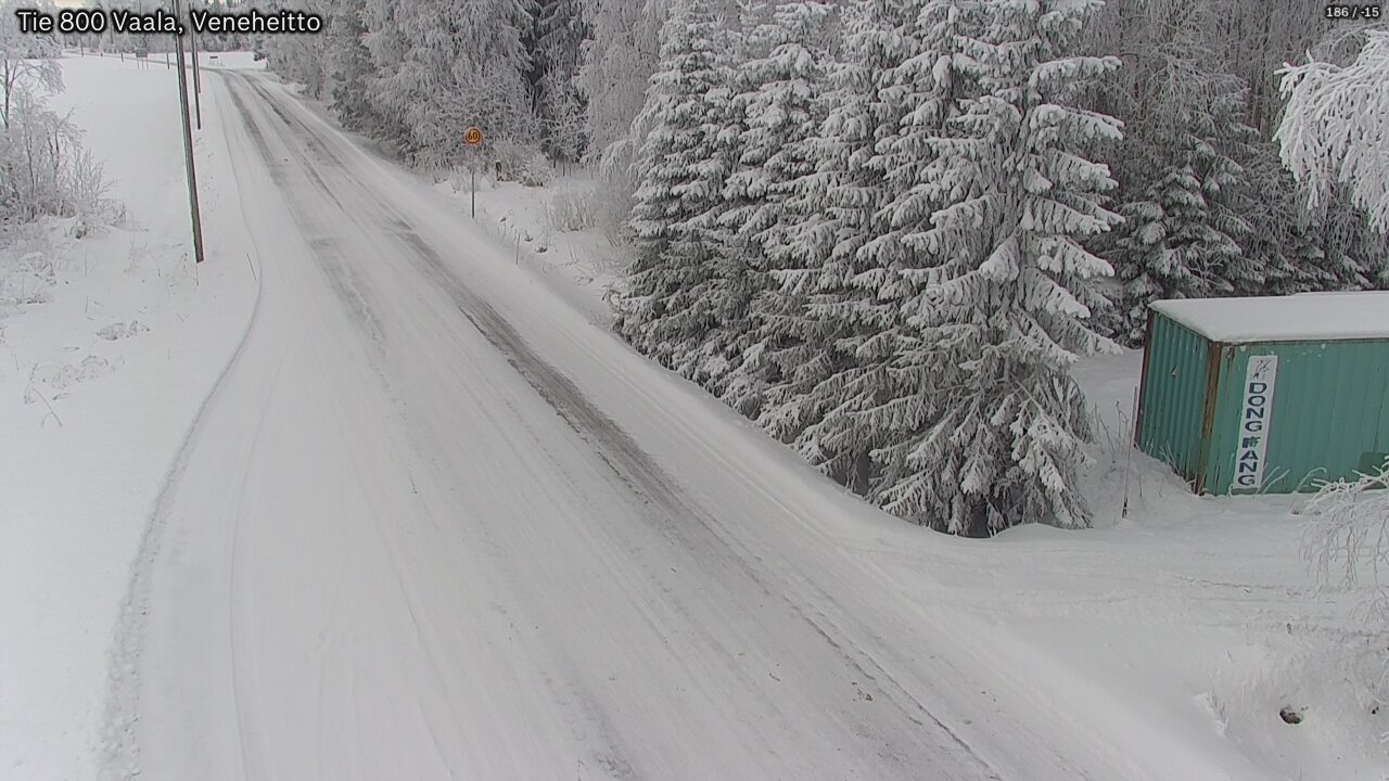 Kelikamerat Kuva Tie 800 Vaala, Veneheitto, Vaala, Pohjois-Pohjanmaa