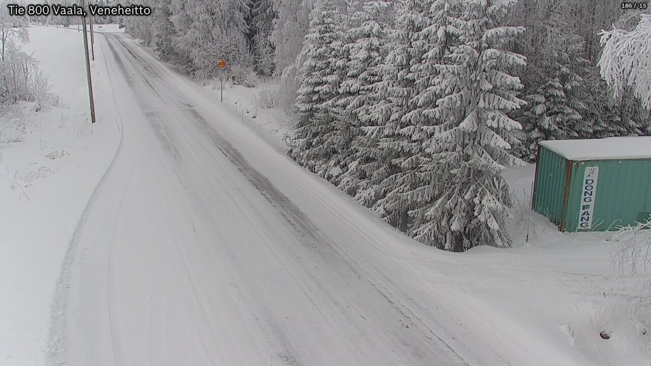 Kelikamerat Kuva Tie 800 Vaala, Veneheitto, Vaala, Pohjois-Pohjanmaa
