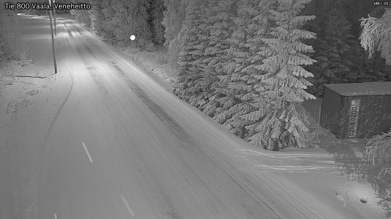 Kelikamerat Kuva Tie 800 Vaala, Veneheitto, Vaala, Pohjois-Pohjanmaa