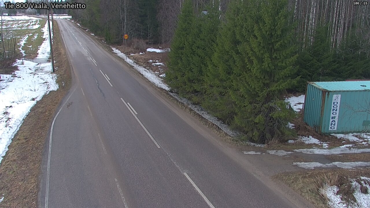 Kelikamerat Kuva Tie 800 Vaala, Veneheitto, Vaala, Pohjois-Pohjanmaa