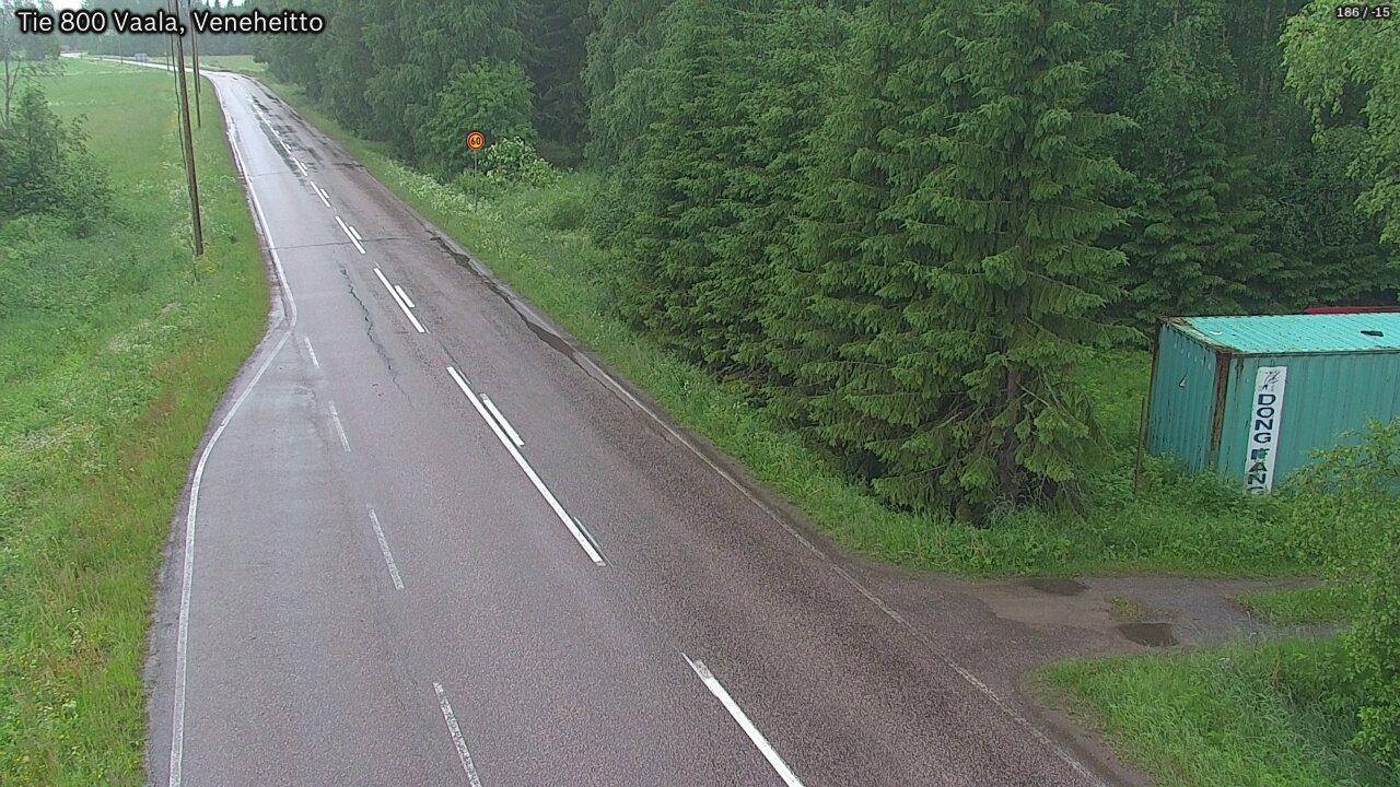 Kelikamerat Kuva Tie 800 Vaala, Veneheitto, Vaala, Pohjois-Pohjanmaa