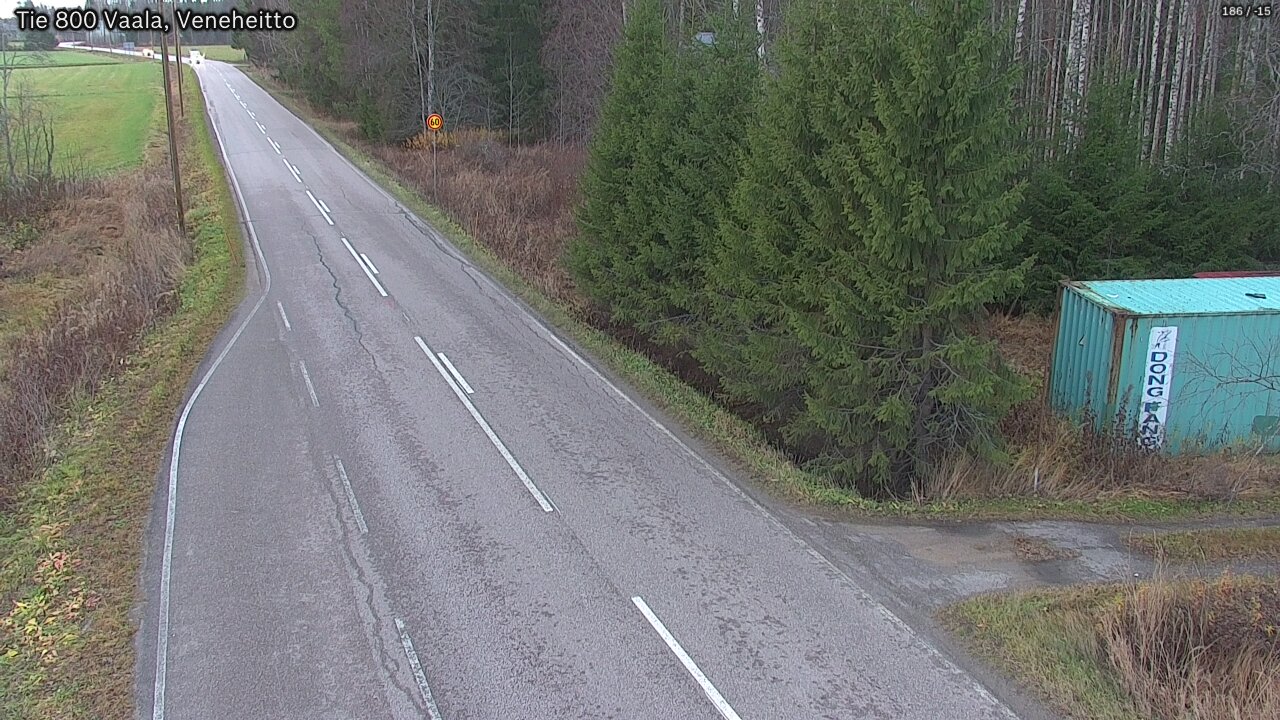 Kelikamerat Kuva Tie 800 Vaala, Veneheitto, Vaala, Pohjois-Pohjanmaa