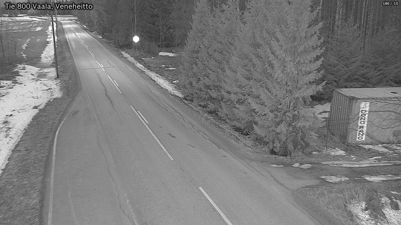 Kelikamerat Kuva Tie 800 Vaala, Veneheitto, Vaala, Pohjois-Pohjanmaa