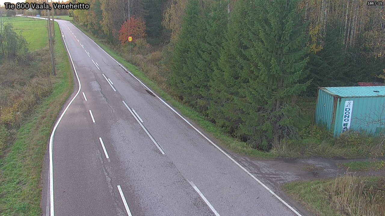 Kelikamerat Kuva Tie 800 Vaala, Veneheitto, Vaala, Pohjois-Pohjanmaa