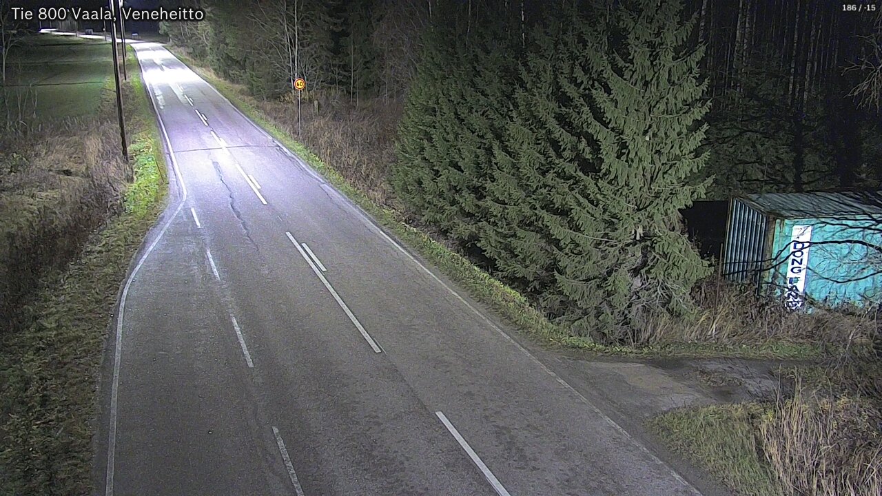 Kelikamerat Kuva Tie 800 Vaala, Veneheitto, Vaala, Pohjois-Pohjanmaa