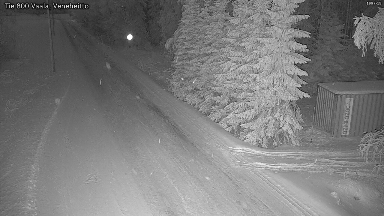 Kelikamerat Kuva Tie 800 Vaala, Veneheitto, Vaala, Pohjois-Pohjanmaa