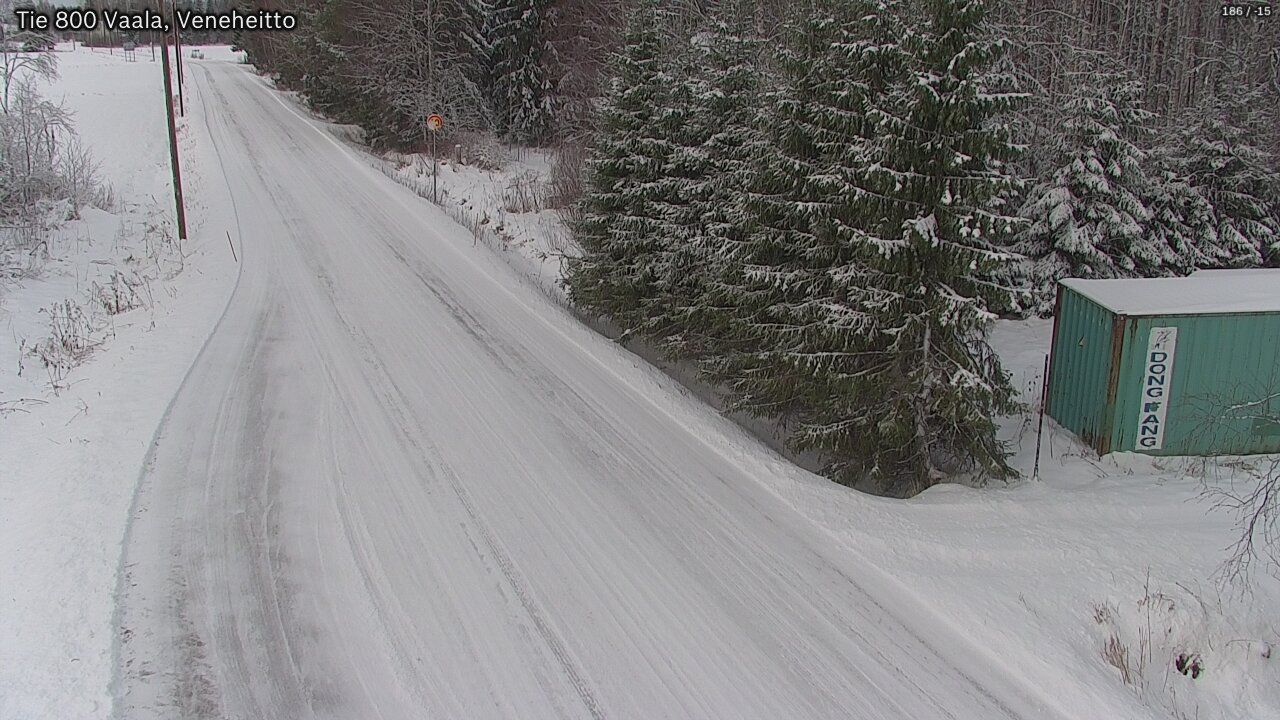 Kelikamerat Kuva Tie 800 Vaala, Veneheitto, Vaala, Pohjois-Pohjanmaa