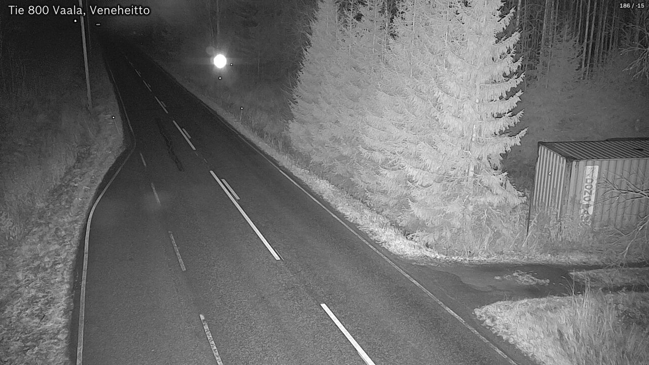 Kelikamerat Kuva Tie 800 Vaala, Veneheitto, Vaala, Pohjois-Pohjanmaa