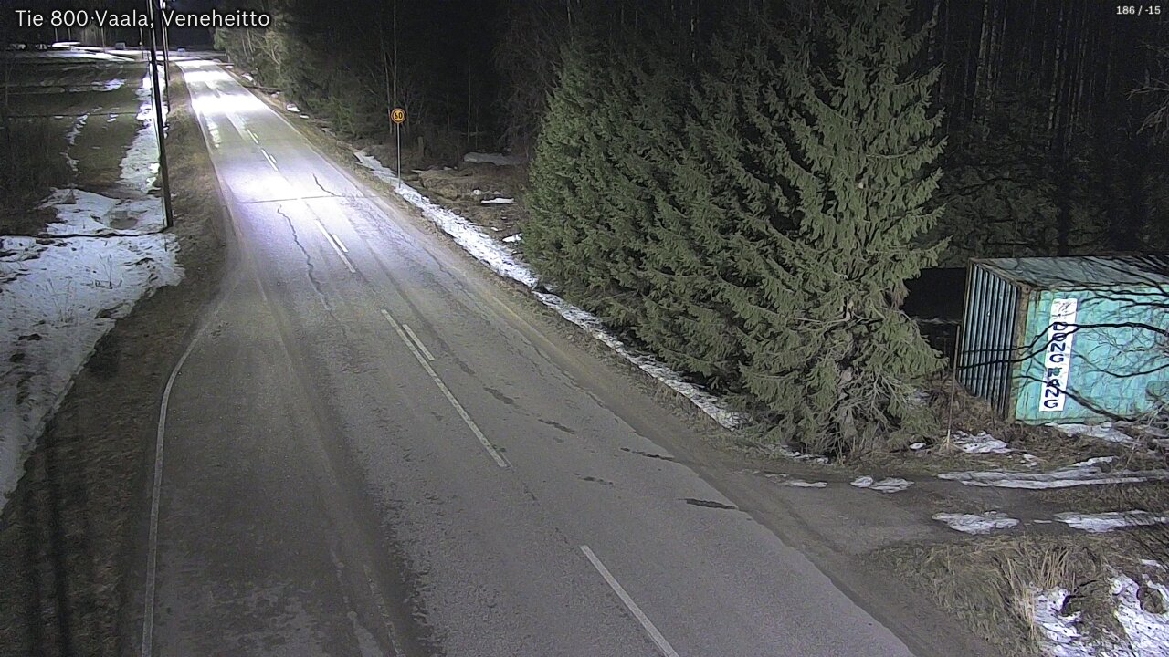 Kelikamerat Kuva Tie 800 Vaala, Veneheitto, Vaala, Pohjois-Pohjanmaa