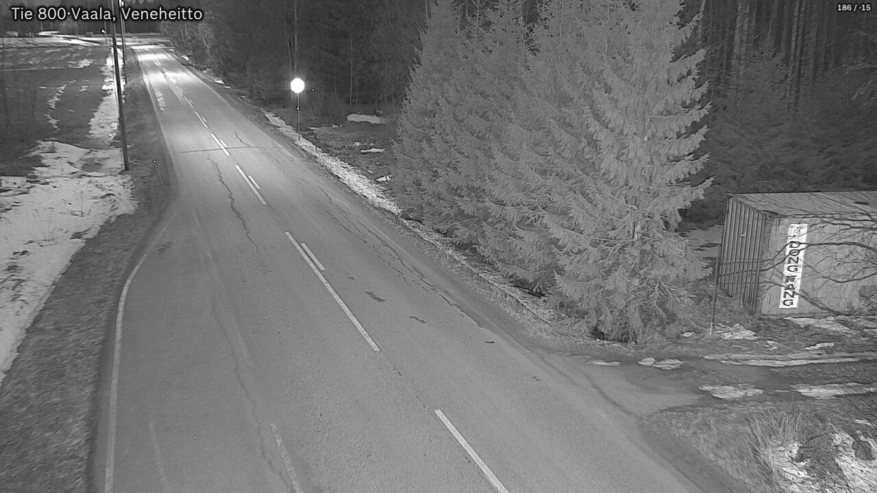 Kelikamerat Kuva Tie 800 Vaala, Veneheitto, Vaala, Pohjois-Pohjanmaa