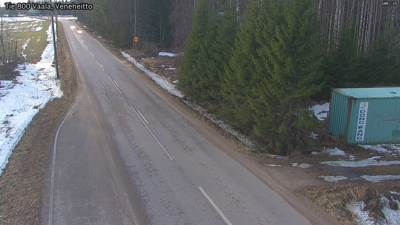 Kelikamerat Kuva Tie 800 Vaala, Veneheitto, Vaala, Pohjois-Pohjanmaa