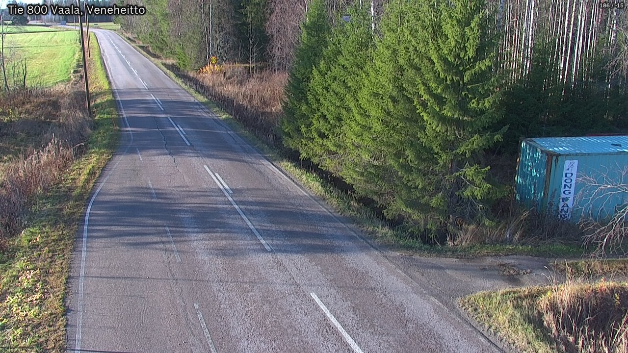 Kelikamerat Kuva Tie 800 Vaala, Veneheitto, Vaala, Pohjois-Pohjanmaa
