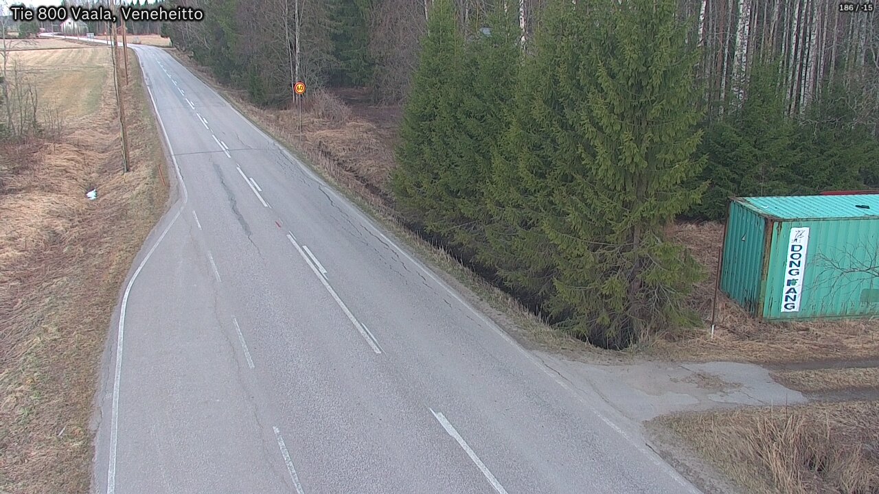 Kelikamerat Kuva Tie 800 Vaala, Veneheitto, Vaala, Pohjois-Pohjanmaa