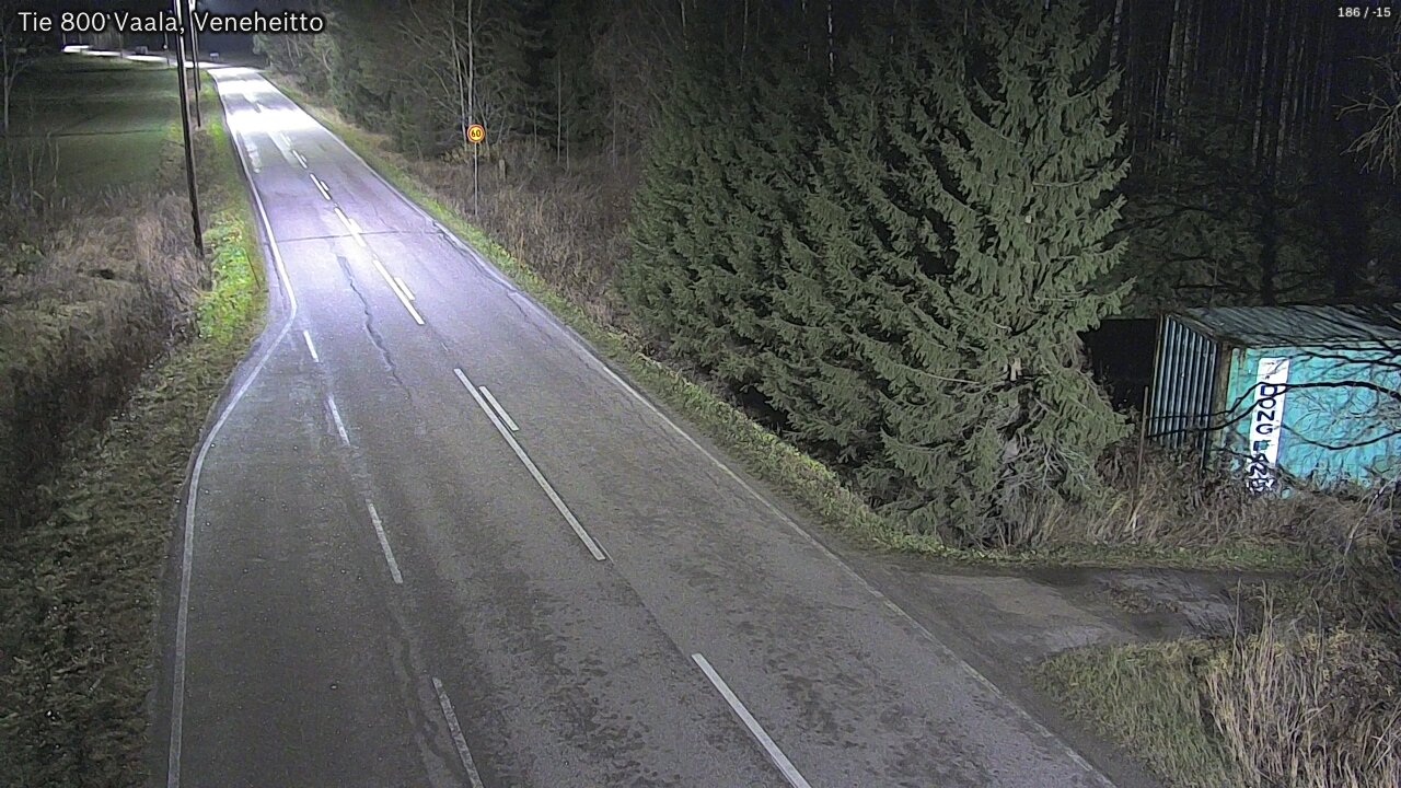 Kelikamerat Kuva Tie 800 Vaala, Veneheitto, Vaala, Pohjois-Pohjanmaa