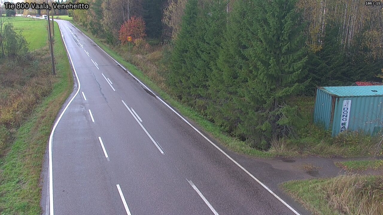 Kelikamerat Kuva Tie 800 Vaala, Veneheitto, Vaala, Pohjois-Pohjanmaa