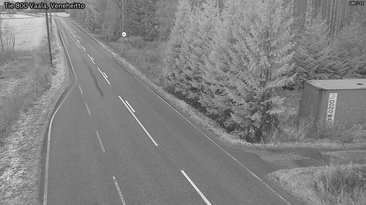 Kelikamerat Kuva Tie 800 Vaala, Veneheitto, Vaala, Pohjois-Pohjanmaa