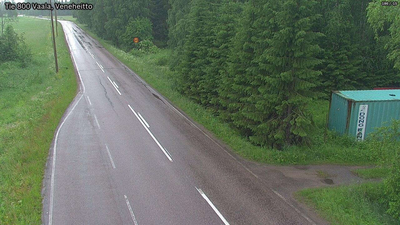 Kelikamerat Kuva Tie 800 Vaala, Veneheitto, Vaala, Pohjois-Pohjanmaa