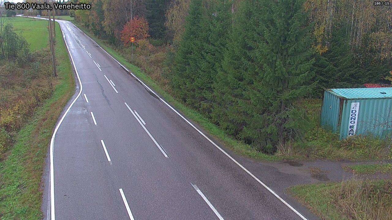 Kelikamerat Kuva Tie 800 Vaala, Veneheitto, Vaala, Pohjois-Pohjanmaa
