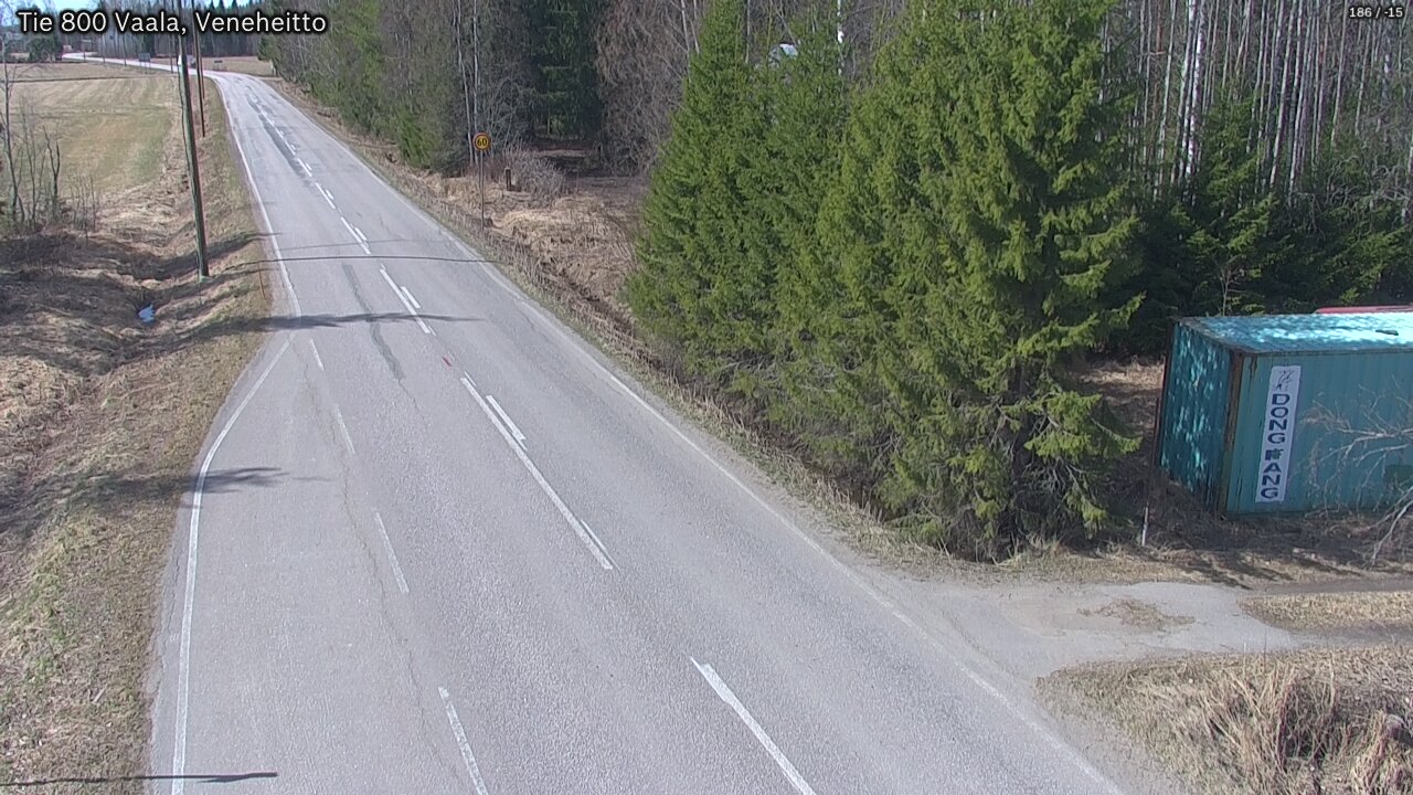 Kelikamerat Kuva Tie 800 Vaala, Veneheitto, Vaala, Pohjois-Pohjanmaa