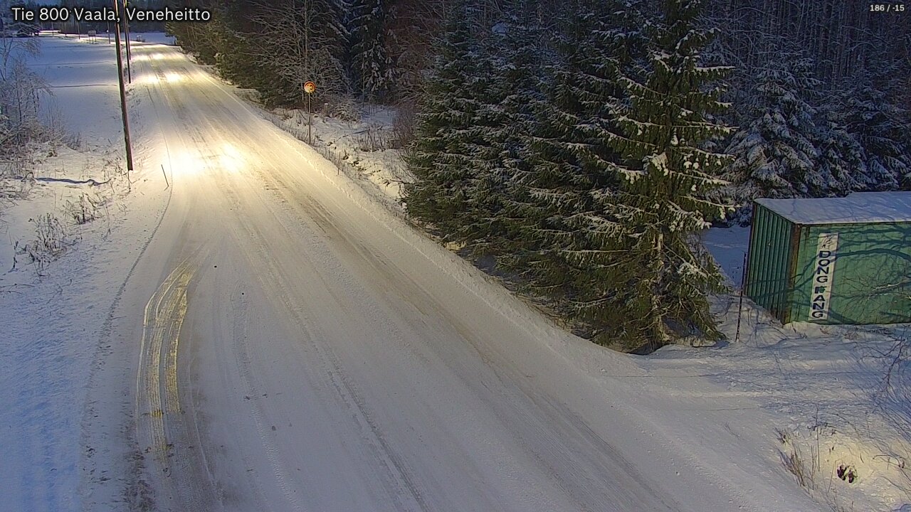 Kelikamerat Kuva Tie 800 Vaala, Veneheitto, Vaala, Pohjois-Pohjanmaa