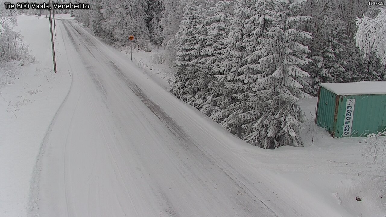 Kelikamerat Kuva Tie 800 Vaala, Veneheitto, Vaala, Pohjois-Pohjanmaa
