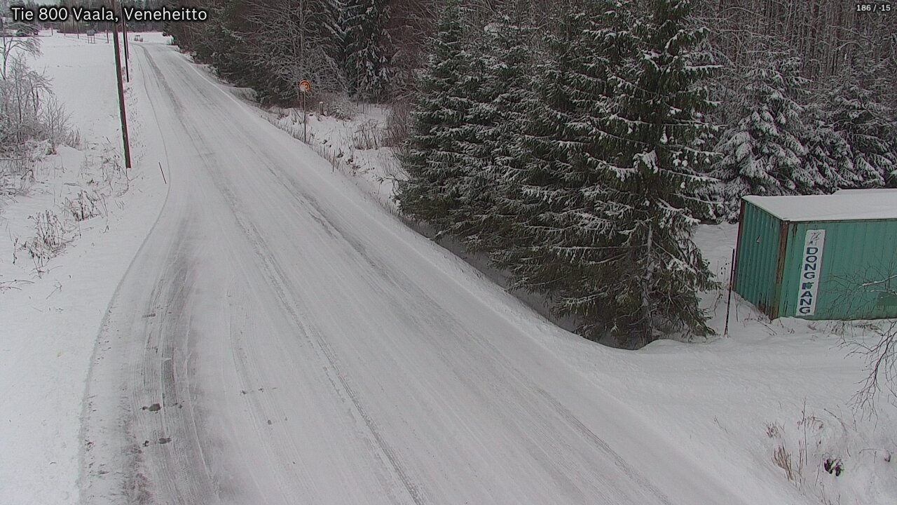 Kelikamerat Kuva Tie 800 Vaala, Veneheitto, Vaala, Pohjois-Pohjanmaa