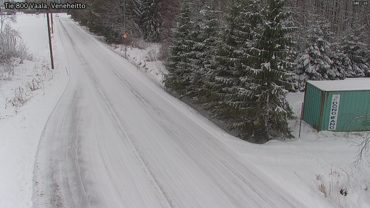 Kelikamerat Kuva Tie 800 Vaala, Veneheitto, Vaala, Pohjois-Pohjanmaa