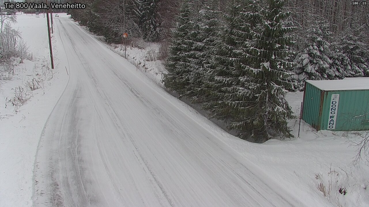 Kelikamerat Kuva Tie 800 Vaala, Veneheitto, Vaala, Pohjois-Pohjanmaa