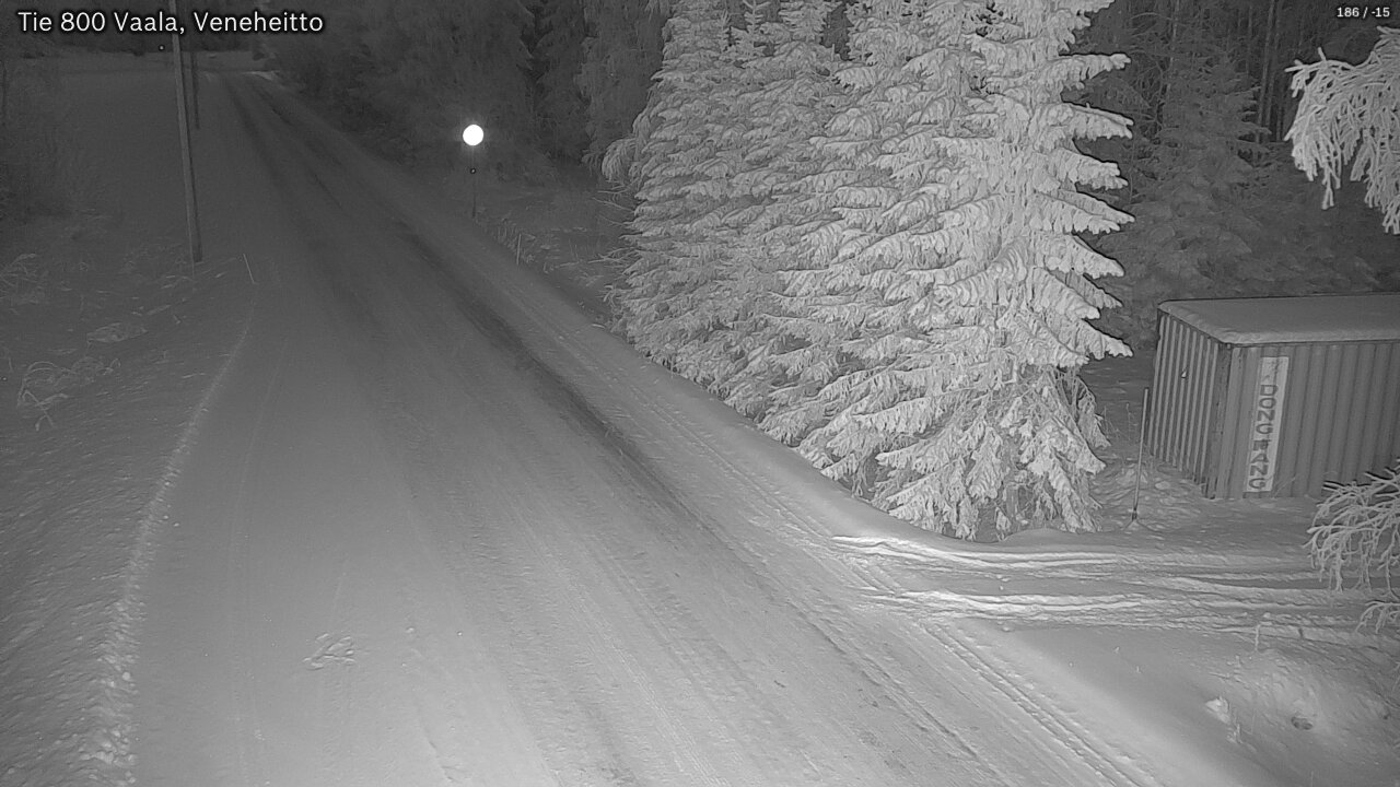 Kelikamerat Kuva Tie 800 Vaala, Veneheitto, Vaala, Pohjois-Pohjanmaa