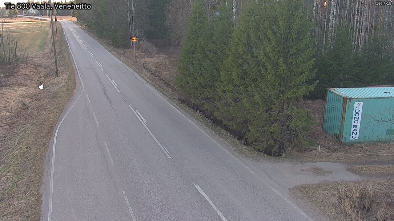 Kelikamerat Kuva Tie 800 Vaala, Veneheitto, Vaala, Pohjois-Pohjanmaa