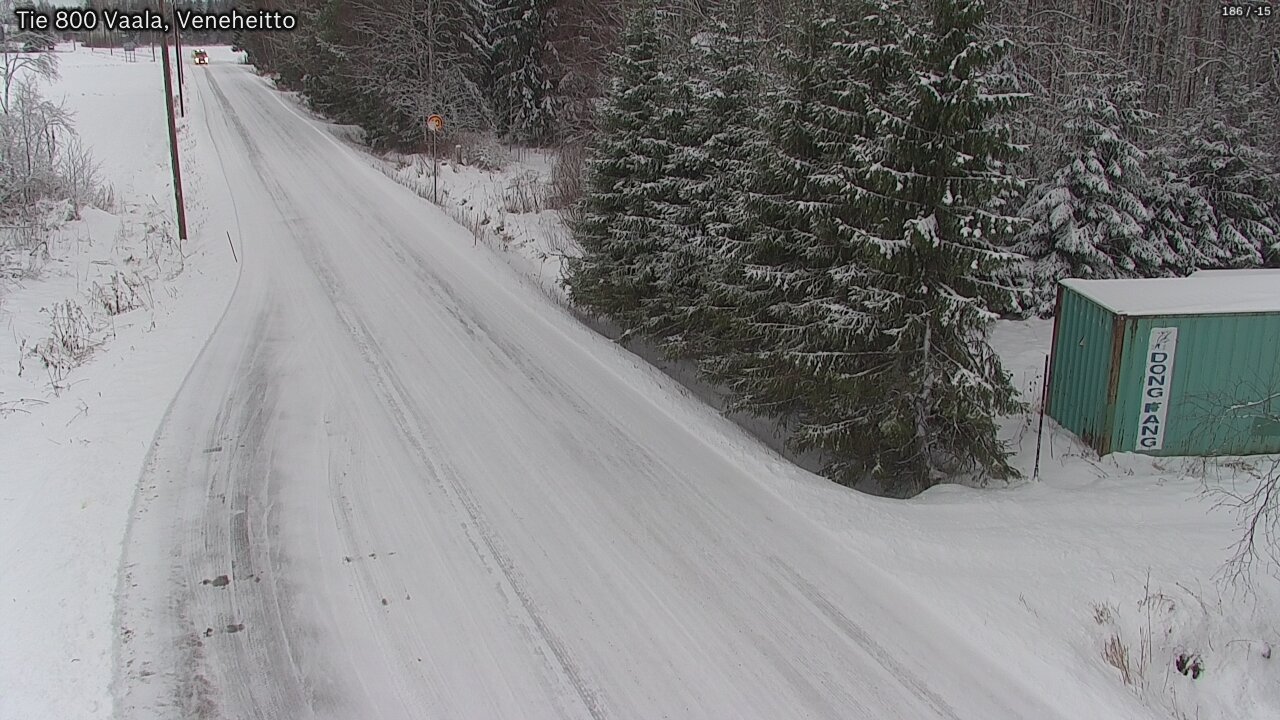 Kelikamerat Kuva Tie 800 Vaala, Veneheitto, Vaala, Pohjois-Pohjanmaa