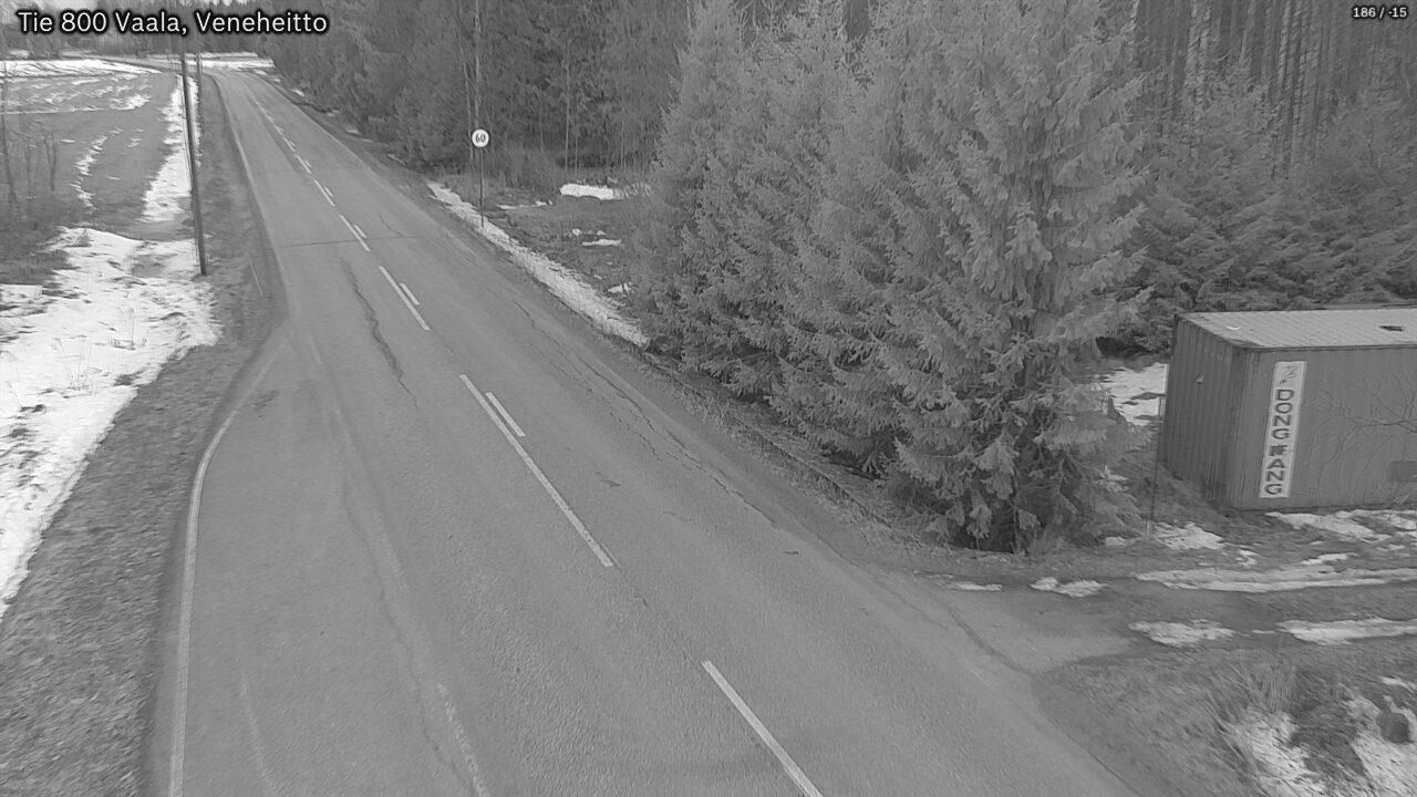 Kelikamerat Kuva Tie 800 Vaala, Veneheitto, Vaala, Pohjois-Pohjanmaa