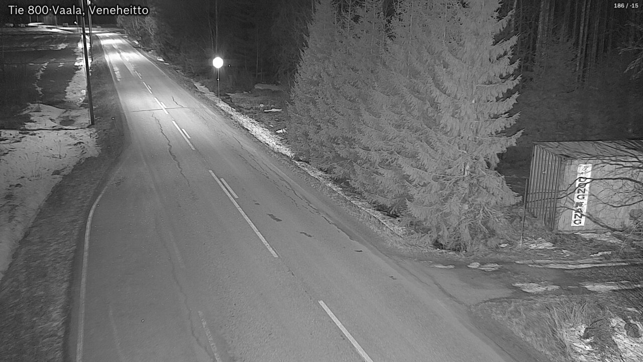 Kelikamerat Kuva Tie 800 Vaala, Veneheitto, Vaala, Pohjois-Pohjanmaa