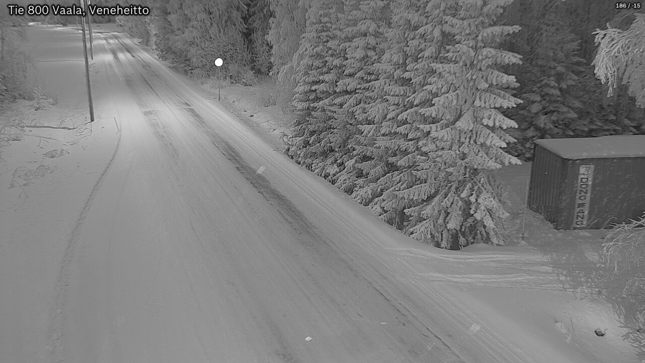 Kelikamerat Kuva Tie 800 Vaala, Veneheitto, Vaala, Pohjois-Pohjanmaa