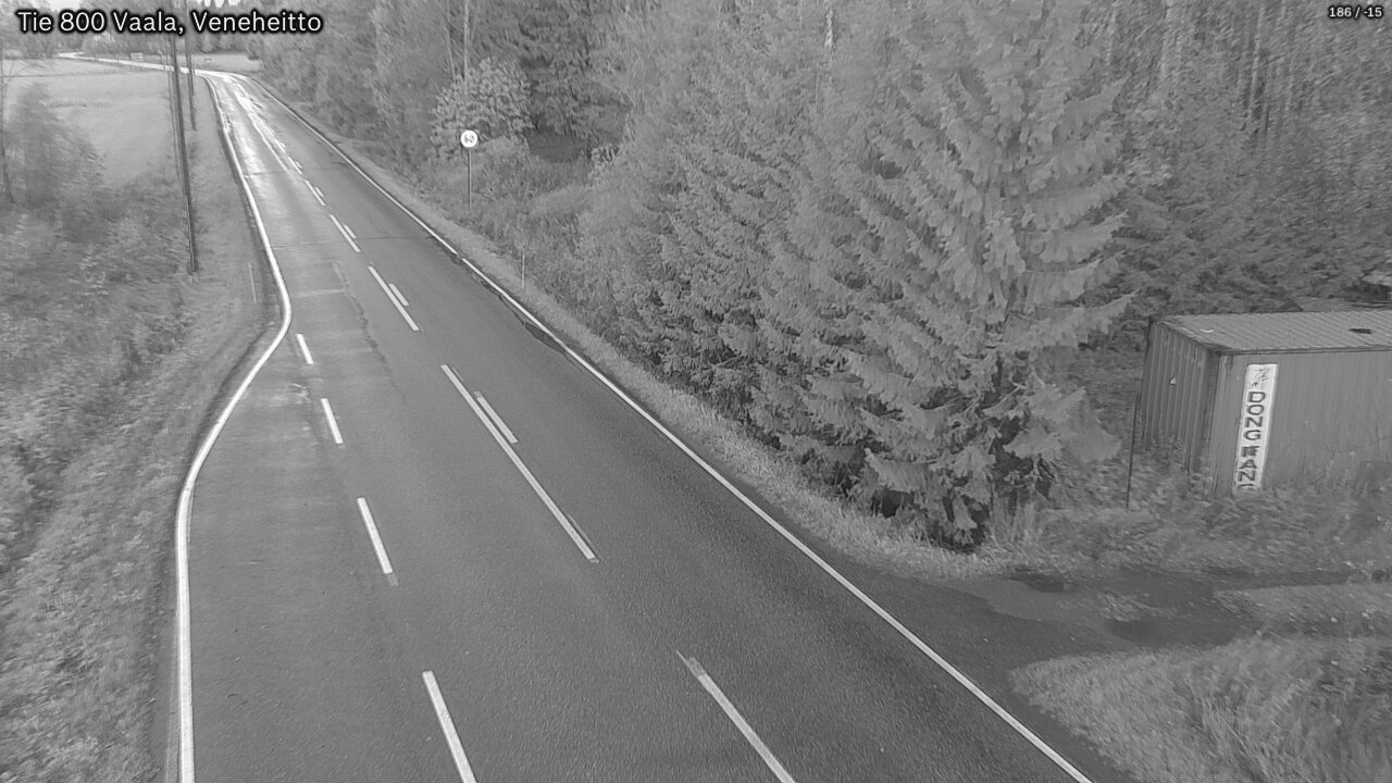 Kelikamerat Kuva Tie 800 Vaala, Veneheitto, Vaala, Pohjois-Pohjanmaa