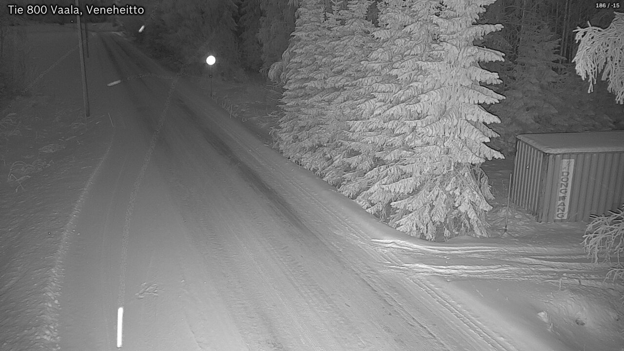 Kelikamerat Kuva Tie 800 Vaala, Veneheitto, Vaala, Pohjois-Pohjanmaa