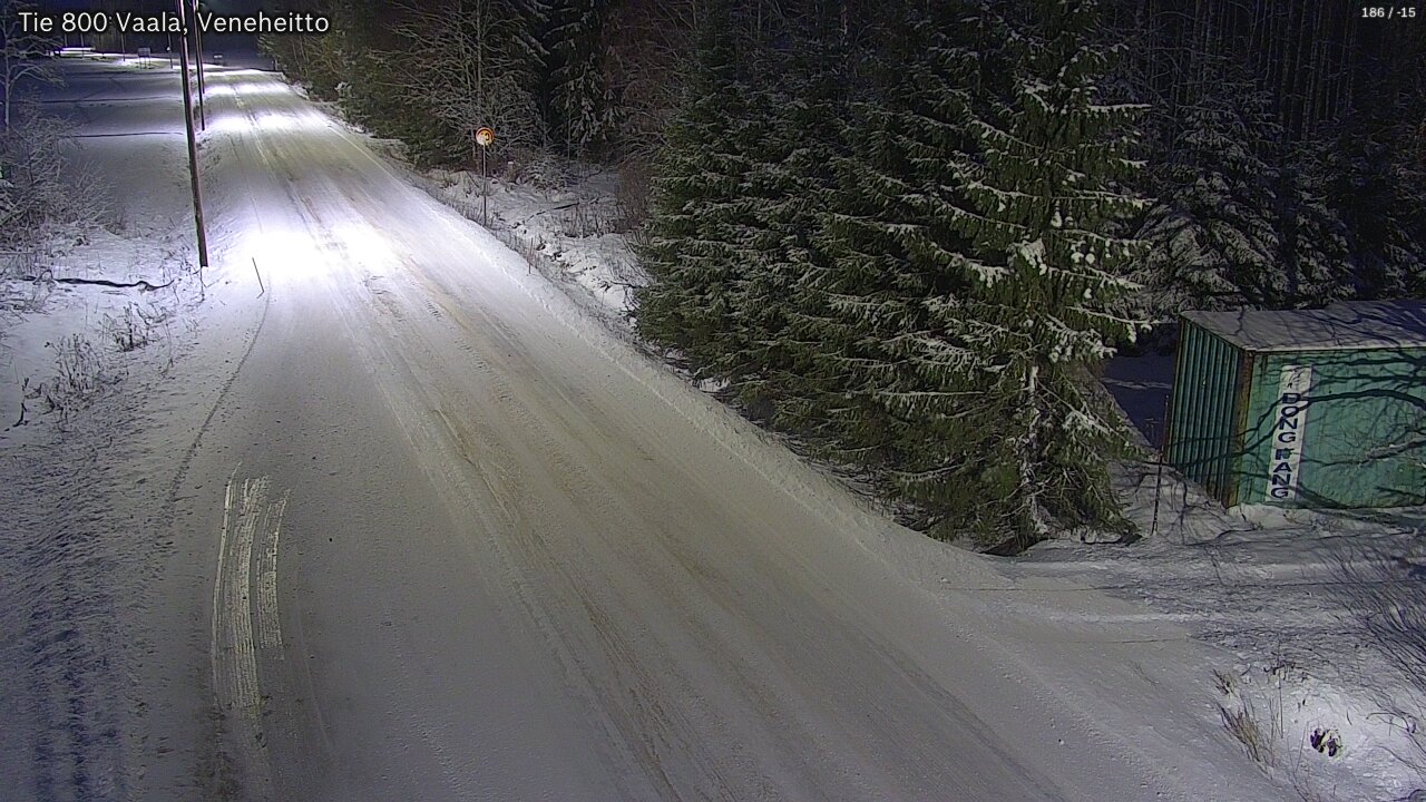 Kelikamerat Kuva Tie 800 Vaala, Veneheitto, Vaala, Pohjois-Pohjanmaa