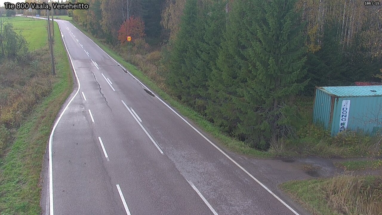 Kelikamerat Kuva Tie 800 Vaala, Veneheitto, Vaala, Pohjois-Pohjanmaa